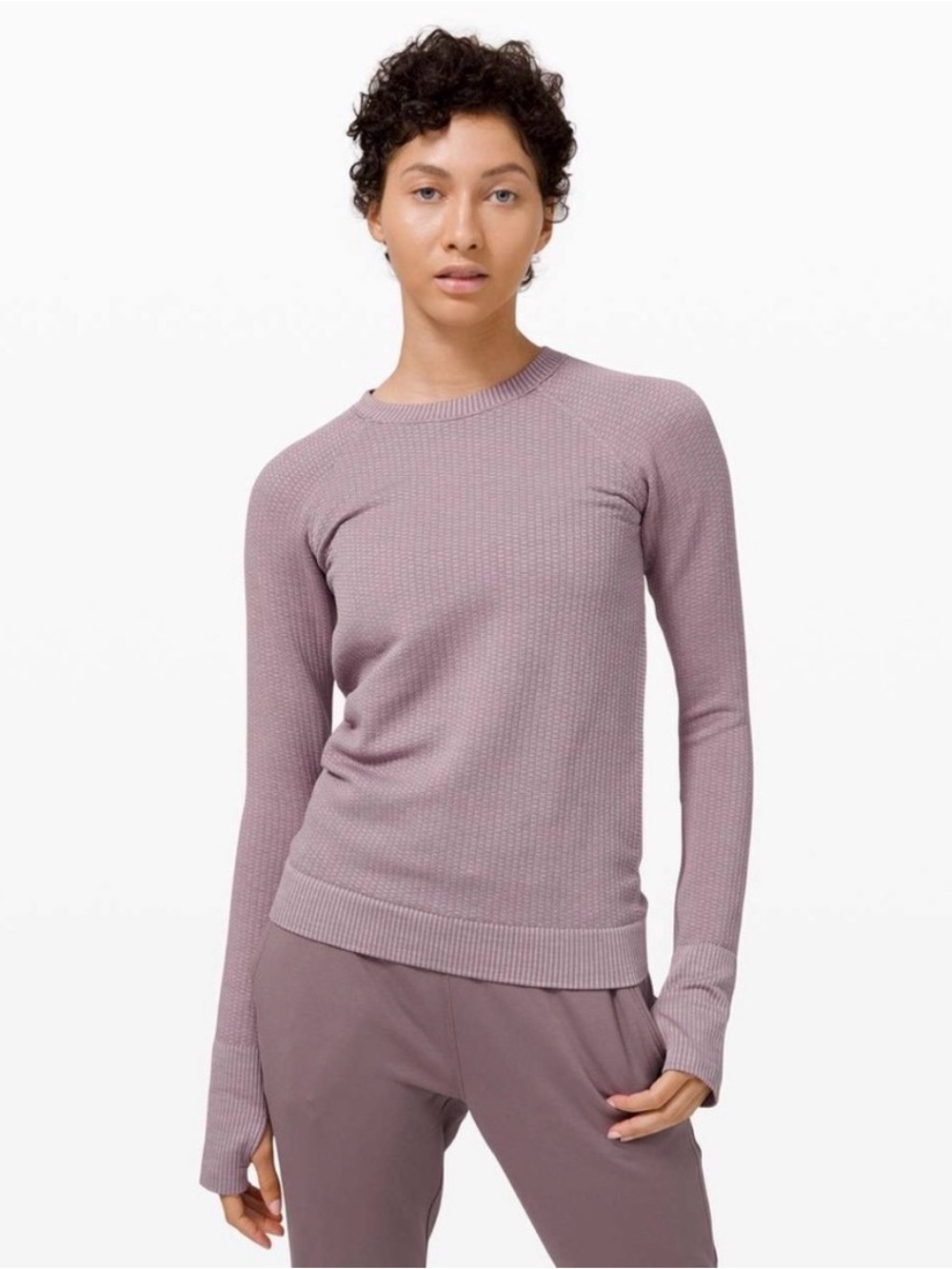 LULULEMON Bubble Dot Compression Long Sleeve
